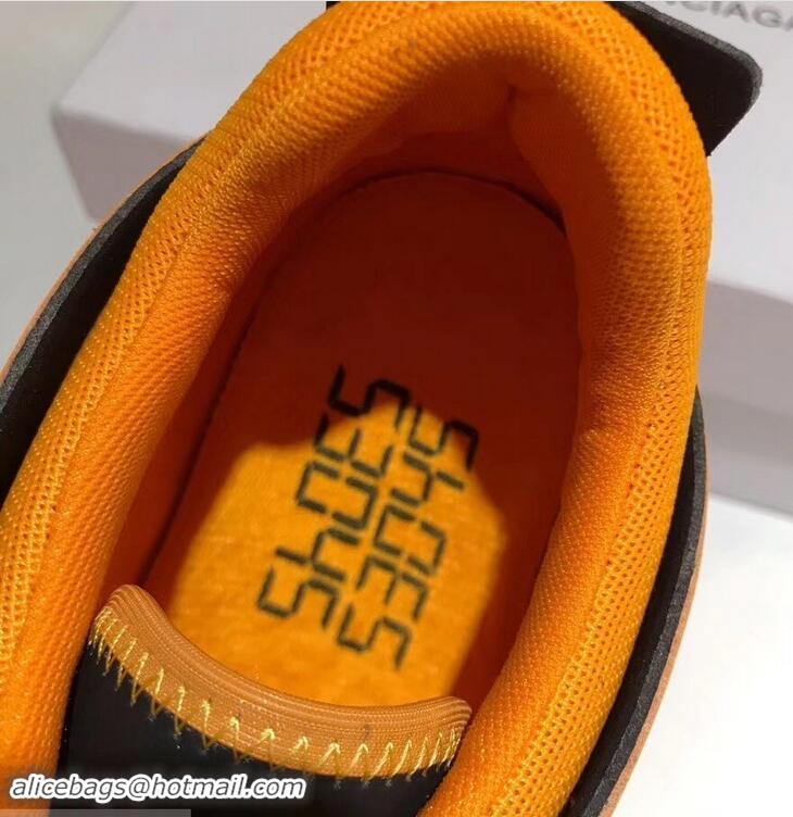 Promotional Balenciaga Shoes 53045 BUMP'AIR Sneakers B96618 Orange 2019