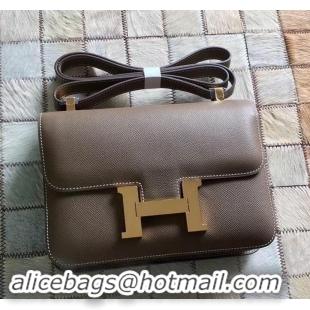 Super Quality Hermes Constance 23 Bag in original Epsom Leather 600933 Graphite