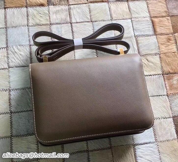 Super Quality Hermes Constance 23 Bag in original Epsom Leather 600933 Graphite