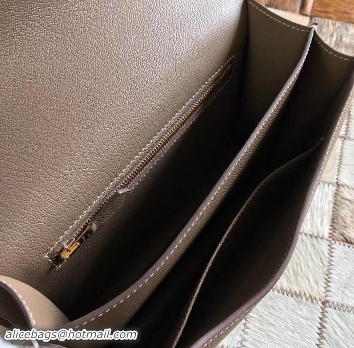 Super Quality Hermes Constance 23 Bag in original Epsom Leather 600933 Graphite