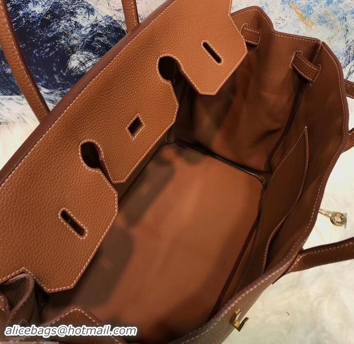 Design Promotion HERMES BIRKIN 40 CAMEL IN ORIGINAL TOGO LEATHER WITH GOLD HARDWARE 601029