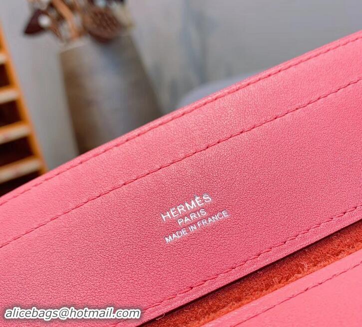 Grade Quality Hermes Aline Mini Bag in Swift Calfskin 601038 Peach