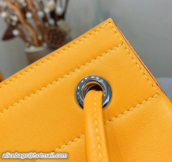 Sumptuous Hermes Aline Mini Bag in Swift Calfskin 601038 Yellow