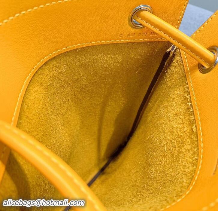 Sumptuous Hermes Aline Mini Bag in Swift Calfskin 601038 Yellow