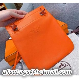 Good Quality Hermes Aline Mini Bag in Swift Calfskin 601038 Orange