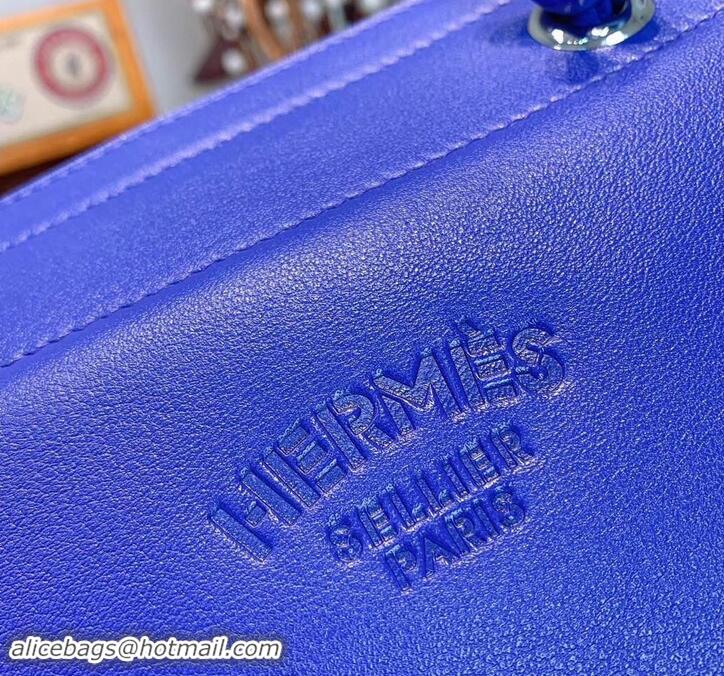 Purchase Hermes Aline Mini Bag in Swift Calfskin 601038 Blue