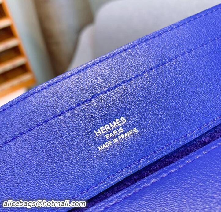 Purchase Hermes Aline Mini Bag in Swift Calfskin 601038 Blue