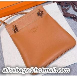 Popular Style Hermes Aline Mini Bag in Swift Calfskin 601038 Brown