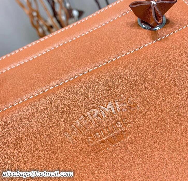 Popular Style Hermes Aline Mini Bag in Swift Calfskin 601038 Brown