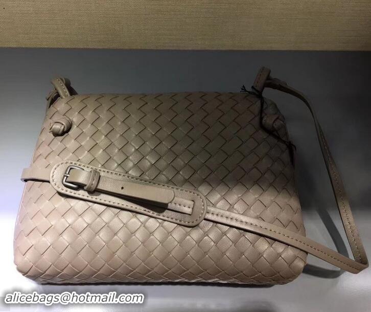 Best Price Bottega Veneta Intrecciato Nappa Leather Nodini Cross-body Bag 612011 Camel 2019