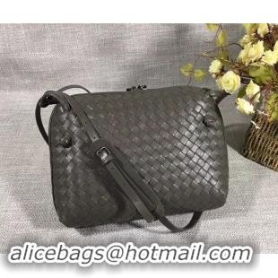 Classic Practical Bottega Veneta Intrecciato Nappa Leather Nodini Cross-body Bag 612011 Etoupe 2019