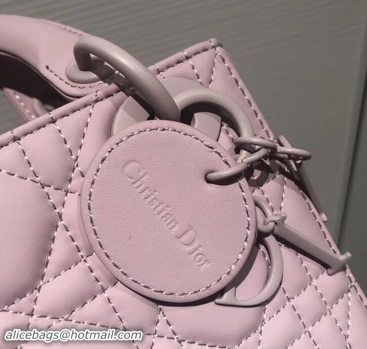 Perfect Lady Dior Mini Bag in Cannage with Chain 612015 All Pink