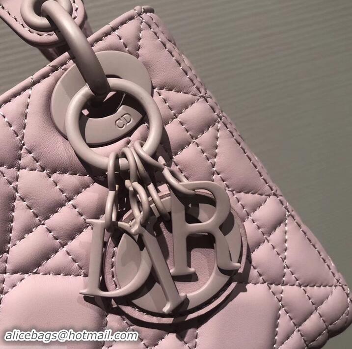 Perfect Lady Dior Mini Bag in Cannage with Chain 612015 All Pink