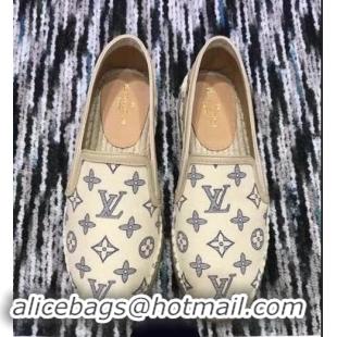 Good Quality Louis Vuitton Bidart Printed Canvas Monogram Espadrilles Dune 1A49JW 2018