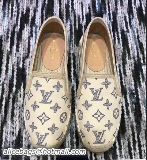 Good Quality Louis Vuitton Bidart Printed Canvas Monogram Espadrilles Dune 1A49JW 2018