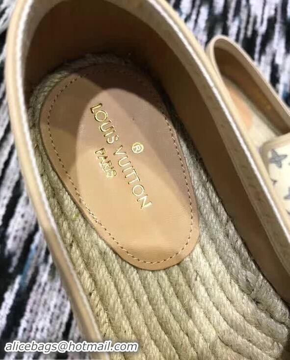 Good Quality Louis Vuitton Bidart Printed Canvas Monogram Espadrilles Dune 1A49JW 2018