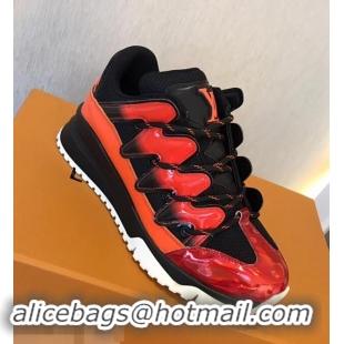 Best Price Louis Vuitton Zig Zag Sneaker 1A4AKC Red 2018