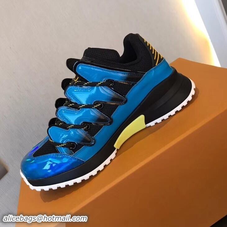 Cheapest Louis Vuitton Zig Zag Sneaker 1A4AKC Blue 2018