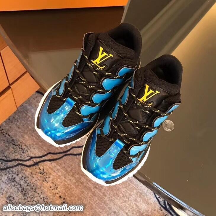 Cheapest Louis Vuitton Zig Zag Sneaker 1A4AKC Blue 2018