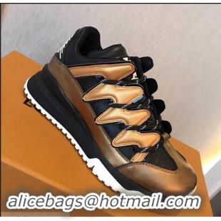 Faux Louis Vuitton Zig Zag Sneaker 1A4AKC Bronze 2018