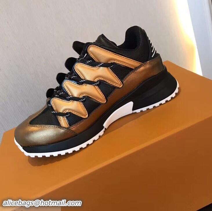 Faux Louis Vuitton Zig Zag Sneaker 1A4AKC Bronze 2018