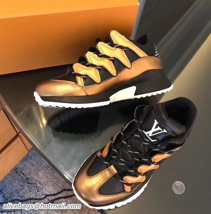 Faux Louis Vuitton Zig Zag Sneaker 1A4AKC Bronze 2018