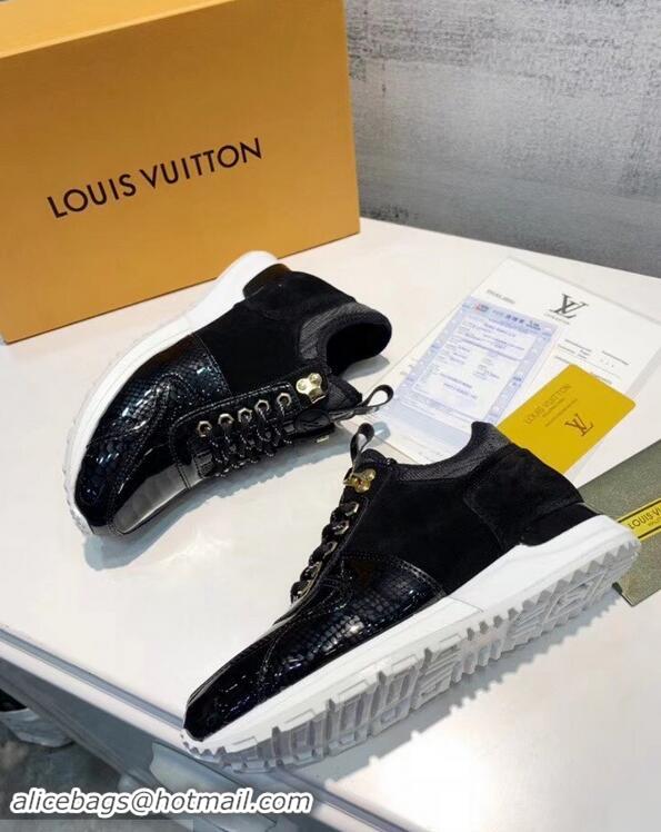 Shop Cheap Louis Vuitton Iridescent Fish Scale Pattern Run Away Sneakers LV82604 2019