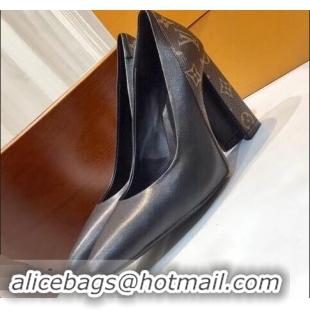 Chic Cheapest Louis Vuitton Heel 10.5cm Matchmake Pumps 1A3PR4 Noir 2019