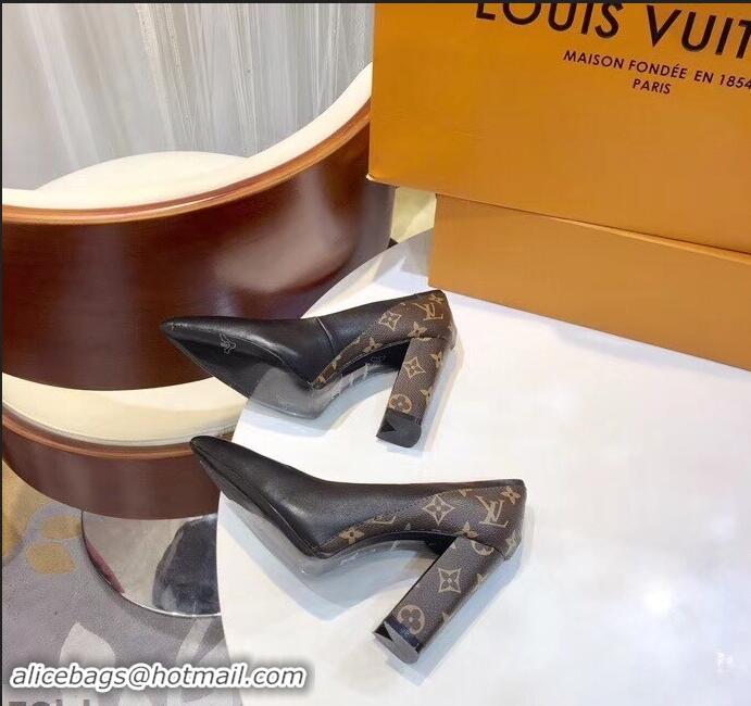 Chic Cheapest Louis Vuitton Heel 10.5cm Matchmake Pumps 1A3PR4 Noir 2019