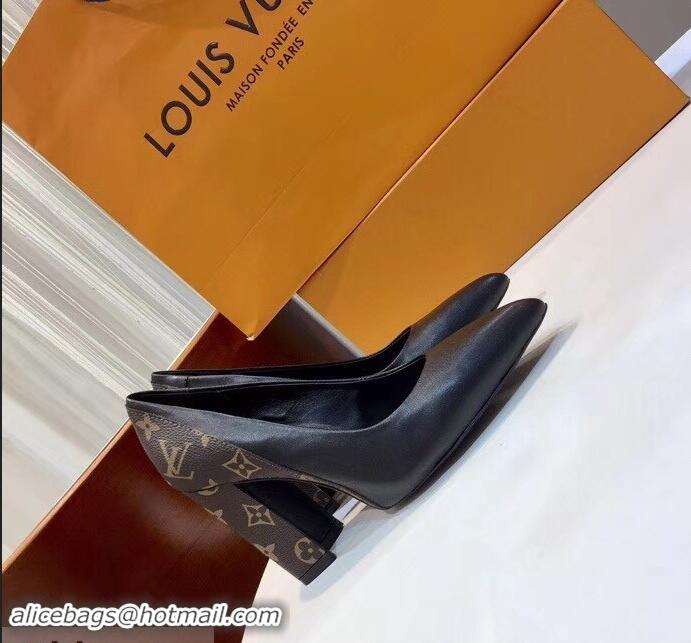 Chic Cheapest Louis Vuitton Heel 10.5cm Matchmake Pumps 1A3PR4 Noir 2019