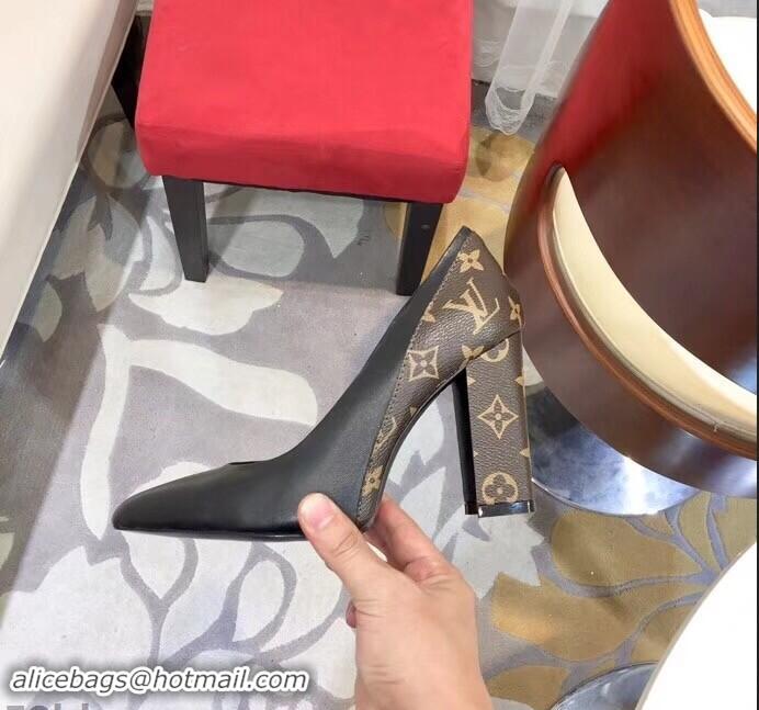 Chic Cheapest Louis Vuitton Heel 10.5cm Matchmake Pumps 1A3PR4 Noir 2019