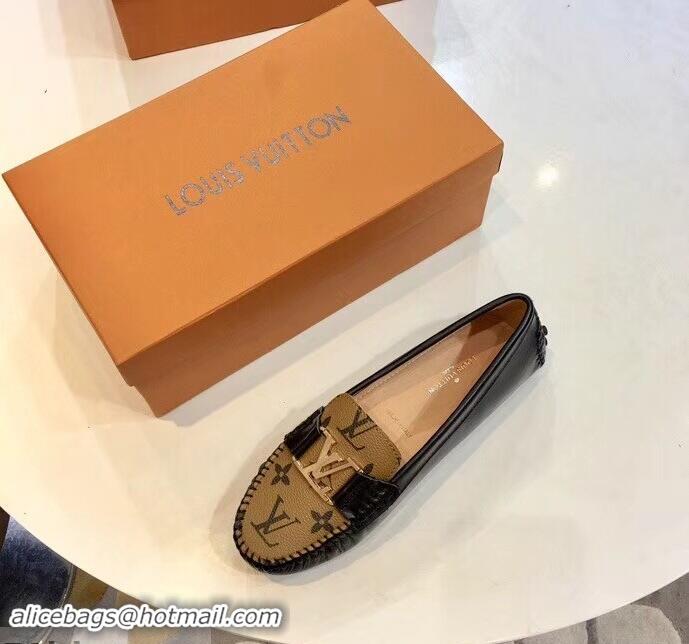 Durable Cheap Louis Vuitton LV Initials Monte Carlo Loafers Monogram Canvas LV91729 Yellow