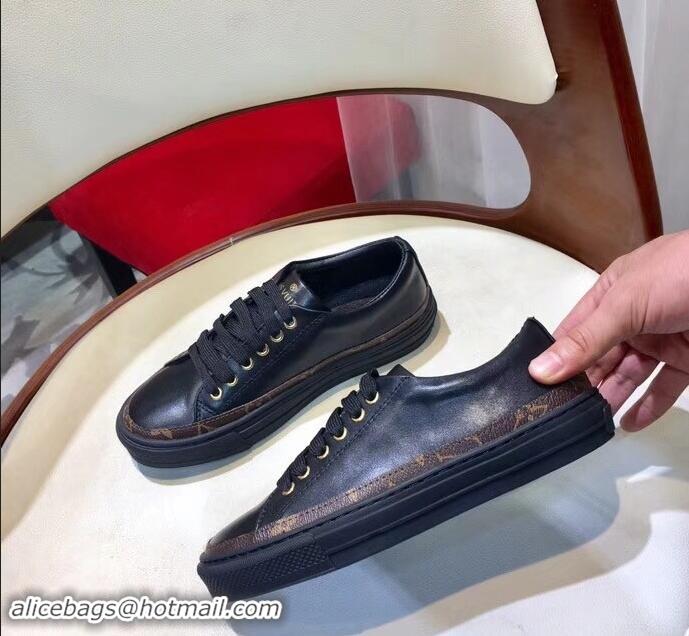 Grade Imitation Louis Vuitton Stellar Sneakers LV92128 Black