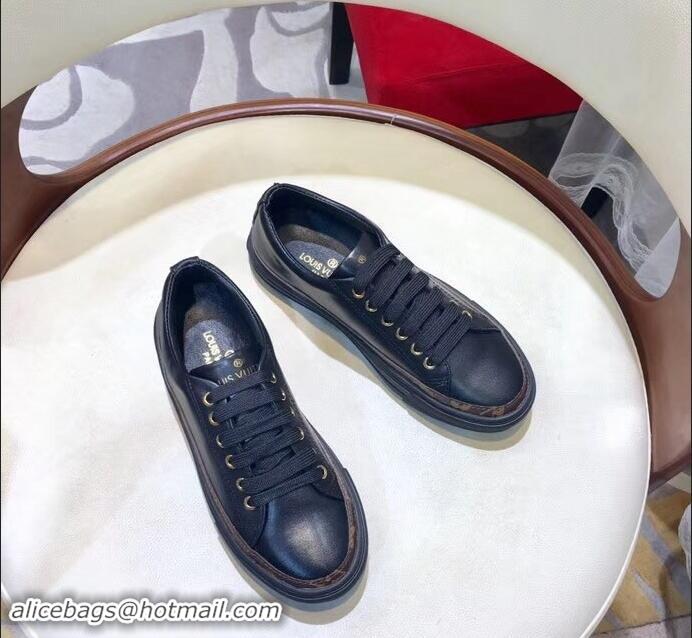 Grade Imitation Louis Vuitton Stellar Sneakers LV92128 Black