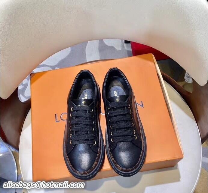 Grade Imitation Louis Vuitton Stellar Sneakers LV92128 Black