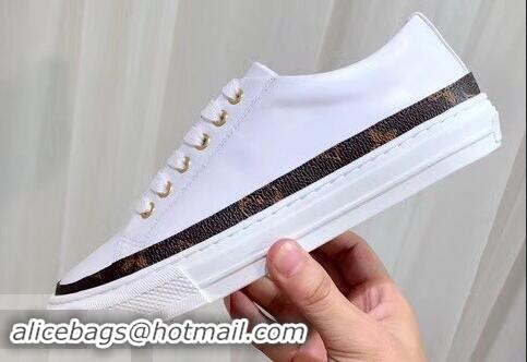 Grade Faux Louis Vuitton Stellar Sneakers LV92128 White