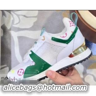 Low Price Louis Vuitton Run Away Sneakers LV92212 Multicolor/White/Green