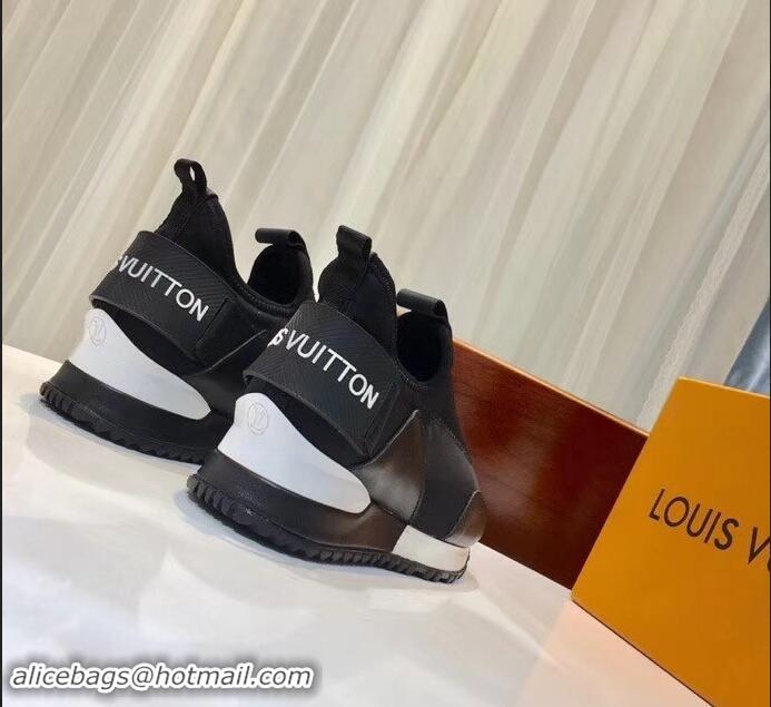 Famous Brand Louis Vuitton Run Away Sneakers LV92226 Letter Black