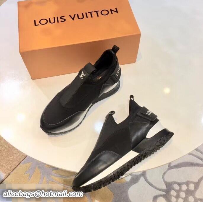 Famous Brand Louis Vuitton Run Away Sneakers LV92226 Letter Black