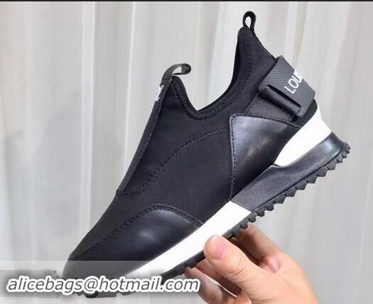 Famous Brand Louis Vuitton Run Away Sneakers LV92226 Letter Black