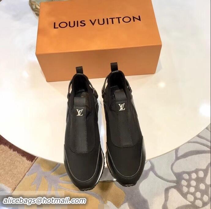 Famous Brand Louis Vuitton Run Away Sneakers LV92226 Letter Black