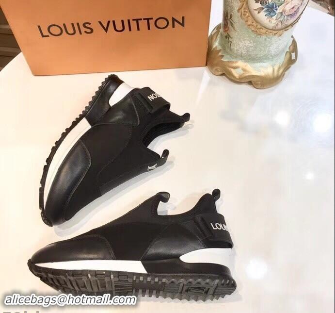 Famous Brand Louis Vuitton Run Away Sneakers LV92226 Letter Black