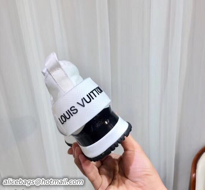 Low Cost Louis Vuitton Run Away Sneakers LV92226 Letter White