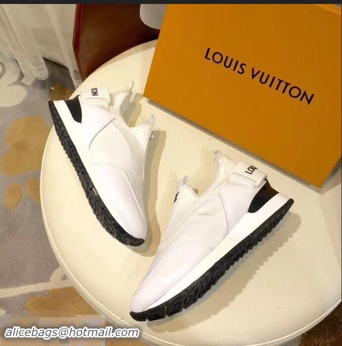 Low Cost Louis Vuitton Run Away Sneakers LV92226 Letter White