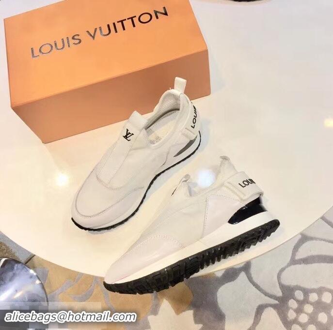 Low Cost Louis Vuitton Run Away Sneakers LV92226 Letter White