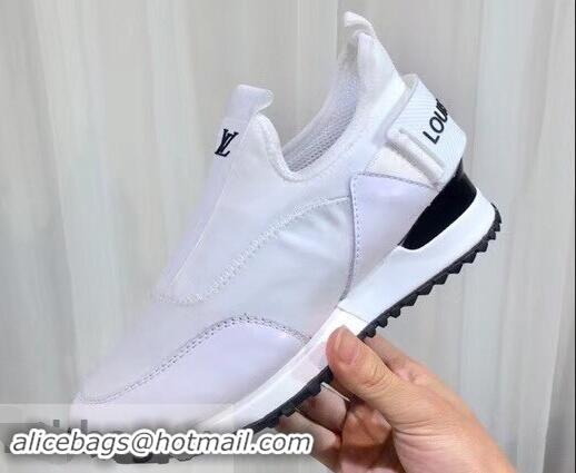 Low Cost Louis Vuitton Run Away Sneakers LV92226 Letter White