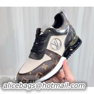 Promotional Louis Vuitton Run Away Sneakers LV92231 Monogram Canvas/Black/Silver