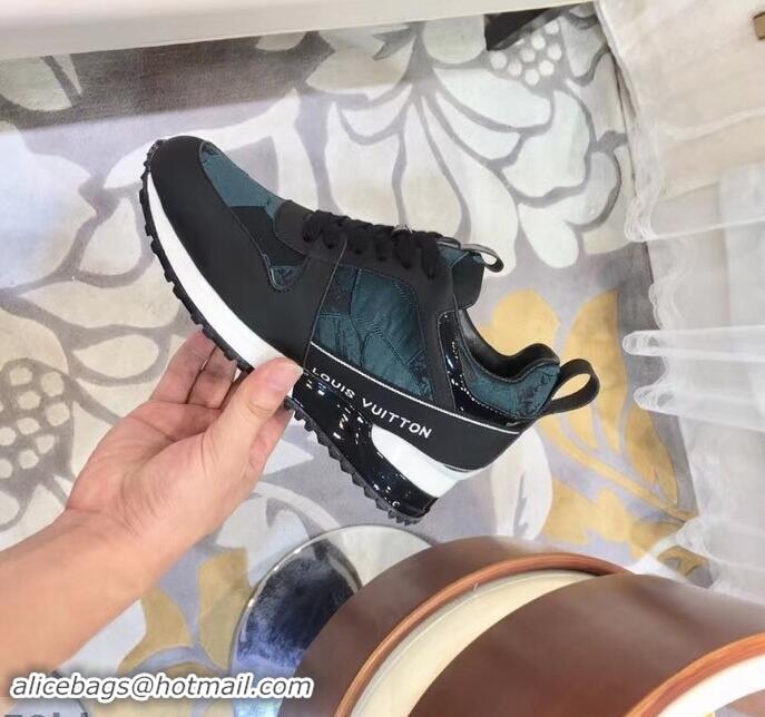 Top Quality Louis Vuitton Run Away Sneakers LV92234 Lace Green