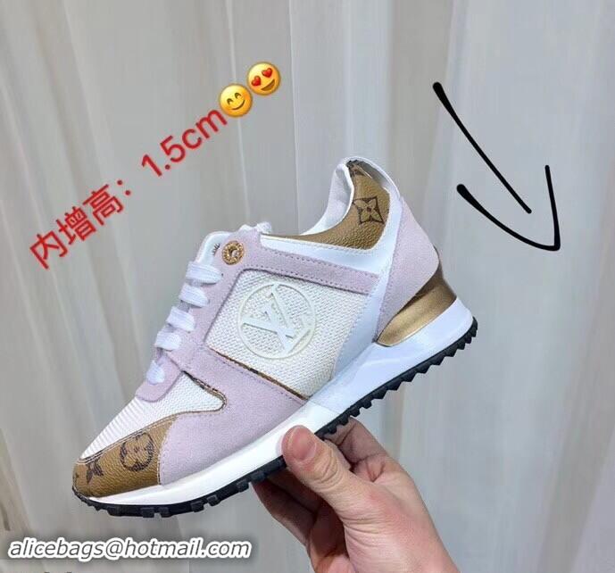 Buy Low Cost Louis Vuitton Run Away Sneakers LV92245 Monogram Reverse Canvas Creamy