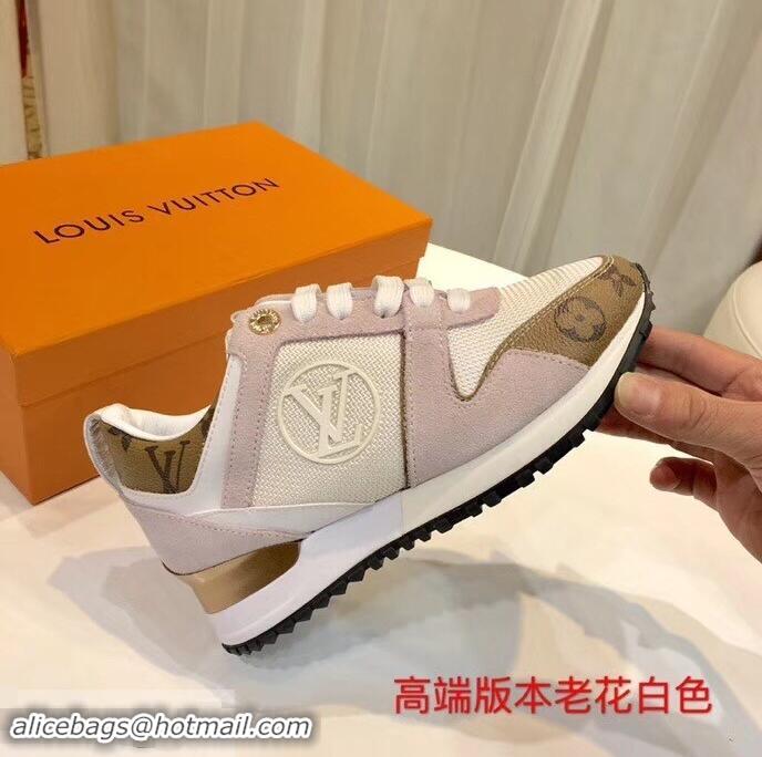 Buy Low Cost Louis Vuitton Run Away Sneakers LV92245 Monogram Reverse Canvas Creamy